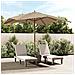 Ombrellone Da Giardino Con Palo In Legno Tortora 300x300x273 Cm - Foto miniatura 1