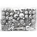 Set Palline Di Natale 111 Pz Argento In Polistirene - Foto miniatura 3