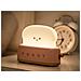 Luce Notturna Tostapane Per Bambini Modello Morning, Bianco / Rosa - Foto miniatura 2
