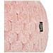 Cuscino Decorativo Rosea Finta Pelliccia 30 X 30 Cm Tinta Unita Rosa - Foto miniatura 3
