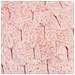 Cuscino Decorativo Rosea Finta Pelliccia 30 X 30 Cm Tinta Unita Rosa - Foto miniatura 4