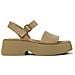 Lasted Sandals Medium Brown Sandali Pelle Di Mucca Scarpe Donna Marrone Eu 40, K201659-003 - Foto miniatura 2
