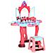 Tavolino Toeletta per Bambine con Sgabello, Specchio, Luci e Accessori, in PP e GPPS, 57x34x76 cm, Multicolore - Foto miniatura 1
