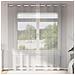 Tende In Voile Con Occhielli 2 Pz Grigio Chiaro 140x225 Cm - Foto miniatura 1