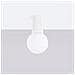 Lampada Da Soffitto Halo Bianca Ip44 Sl. 1708 - Moderno Lampada Da Soffitto Bianco 21x12x12 Cm - Foto miniatura 2