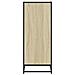 Scarpiera Rovere Sonoma 48x38x97,5 cm in Legno Multistrato - Foto miniatura 5