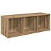 Set mobile TV 4 pz Rovere artigianale Legno ingegnerizzato - Foto miniatura 5