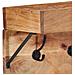 Appendiabiti Marrone 73 x 19 x 23 cm Legno massello di acacia - Foto miniatura 7
