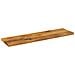 Piano per Tavolo 120x30x3,8cm Rettangolare Legno Massello Mango - Foto miniatura 2