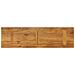 Piano per Tavolo 120x30x3,8cm Rettangolare Legno Massello Mango - Foto miniatura 5