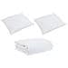 Piumone con cuscino 3 pcs Bianco Piume - Foto miniatura 1