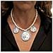 Collana Di Perle E Monete D'argento - Foto miniatura 2