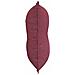 Cuscino per Schiena Rosso Vino 80 x 19 x 50 cm Tessuto - Foto miniatura 6
