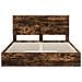Letto con Contenitore con testiera Rovere fumé 160 x 200 cm - Foto miniatura 8