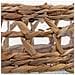 Vaso In Vetro Rivestito In Fibre Naturali D12x16h Cm - Foto miniatura 6