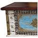 Baule In Legno Blu 146x40x45h Cm - Foto miniatura 3