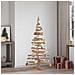Alberi di Natale Naturale 150 cm Legno di pino massello - Foto miniatura 2