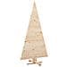 Alberi di Natale Naturale 150 cm Legno di pino massello - Foto miniatura 5