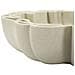 Vassoio Vkh857-beige-poliresina-40,5x38,5x9,5 Cm - Foto miniatura 4
