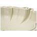Vassoio Vkh857-beige-poliresina-40,5x38,5x9,5 Cm - Foto miniatura 5