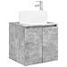 Set di Armadi da Bagno 5 pcs Grigio Cemento - Foto miniatura 5