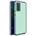 Custodia Trasparente In Tpu Con Cornice Colorata, Progettata Per Samsung Galaxy A72 4g, Blu Scuro - Foto miniatura 1