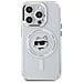 Custodia Magsafe Karl Lagerfeld Iml Metal Choupette Per Iphone 15 Pro - Bianca - Foto miniatura 1