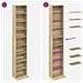 Mobile per CD Rovere Sonoma 33 x 23,5 x 175 cm - Foto miniatura 8