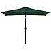 Ombrellone Rettangolare Dimensioni 200 x 300 cm Colore Verde - Foto miniatura 1
