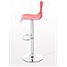 2 Sgabelli Alti Hoover in Polipropilene - Set 2 Sgabelli Bar Design Regolabile 59-80 cm I Sedie Sgabello Girevole 360°con Schienale I Sgabelli Ergonomici Rosso - Foto miniatura 2