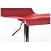 2 Sgabelli Alti Hoover in Polipropilene - Set 2 Sgabelli Bar Design Regolabile 59-80 cm I Sedie Sgabello Girevole 360°con Schienale I Sgabelli Ergonomici Rosso - Foto miniatura 5