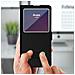 Custodia Wiko View 4 / 4 Lite Doppia Finestra Cover Silicone - Nero - Foto miniatura 4