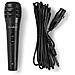 Microfono Cardioide A Filo Con Cavo Staccabile E Interruttore, Nero - Foto miniatura 6