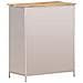 Credenza 60x35x75 Cm In Legno Di Mango Grezzo E Ferro - Foto miniatura 5