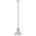 Lampada A Sospensione 25 W Argento Rotonda 28,5 Cm E27 - Foto miniatura 2