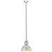 Lampada A Sospensione 25 W Argento Rotonda 28,5 Cm E27 - Foto miniatura 5