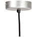 Lampada A Sospensione 25 W Argento Rotonda 28,5 Cm E27 - Foto miniatura 6