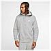 Felpa Da Uomo Con Cappuccio E Full Zip Club Fleece Taglia Xl Codice Bv2645-063 Colore Grigio - Foto miniatura 1