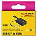 63942 cavo di interfaccia e adattatore USB Type-C HDMI Nero - Foto miniatura 3