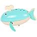 Giochi Da Bagno Balena Junior 11 Cm Legno Blu / naturel - Foto miniatura 1