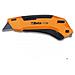 Coltello Di Sicurezza Con Lama Di Taglio Retrattile, Fornito Con 3 Lame Di Taglio Extra - Foto miniatura 1