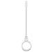 Custodia Originale Ciondolo Per Apple Airtag Beam Rugged Yetty White - Foto miniatura 3