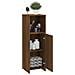 Armadietto Bagno Rovere Marrone 30x30x95cm in Legno Multistrato - Foto miniatura 2