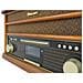 Hif1993dbt Giradischi Vinile Vintage Radio Dab /dab+ /fm Lettore Cd-mp3 Cassette Bluetooth Legno - Foto miniatura 1