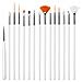 Set Di Pennelli Per Nail Art 15 Pz - Foto miniatura 1
