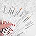 Set Di Pennelli Per Nail Art 15 Pz - Foto miniatura 7