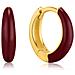 Orecchini Donna Ania Haie E031-02g-r Argento Puro 1 Cm - Foto miniatura 1