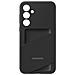 Cover Per Samsung A35 5g Portacarte Silicone Originale, Nero - Foto miniatura 1