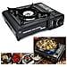Trade Shop - Fornello Acciaio A Gas Q-ws155 Campeggio Casa Portatile 2900w Piano Cottura Cucina - Foto miniatura 1