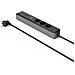 00223192 prolunghe e multiple 1,4 m 3 presa (e) AC Interno Nero, Grigio - Foto miniatura 2